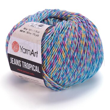 Пряжа YarnArt,Jeans Tropical,618
