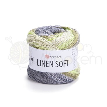 Пряжа YarnArt,Linen Soft,7414