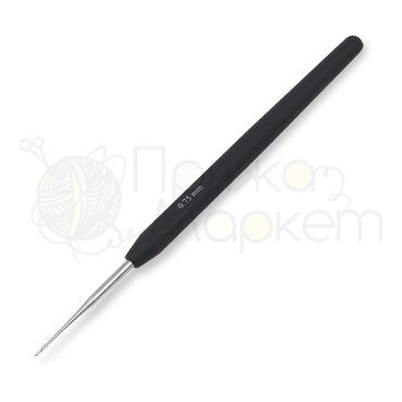 Крючок Knit Pro с ручкой Steel 0,75