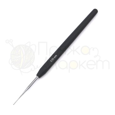 Крючок Knit Pro с ручкой Steel 0,5