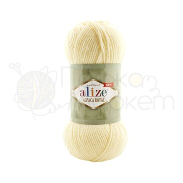 Пряжа Alize,Альпака Рояль New,01
