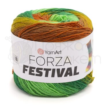 Пряжа YarnArt,Forza Festival,2907