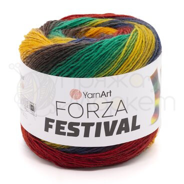 Пряжа YarnArt,Forza Festival,2912