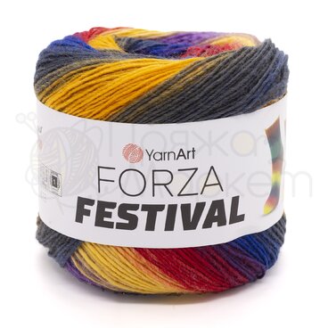 Пряжа YarnArt,Forza Festival,2909