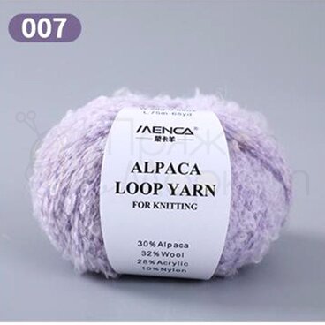 Пряжа, Альпака Букле,007