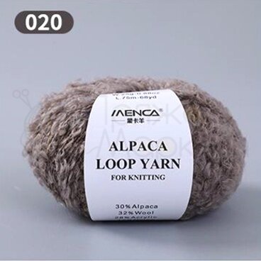 Пряжа, Альпака Букле,020