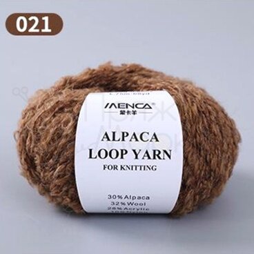 Пряжа, Альпака Букле,021
