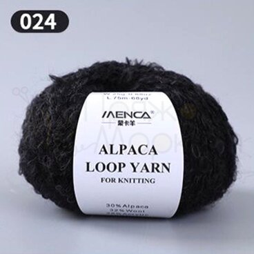 Пряжа, Альпака Букле,024