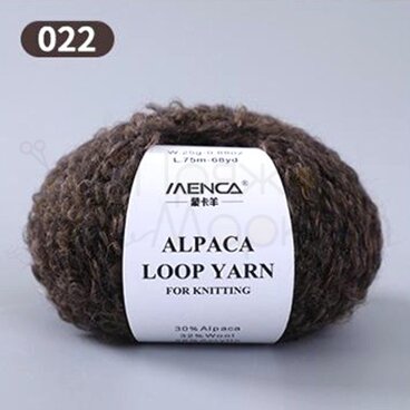 Пряжа, Альпака Букле,022