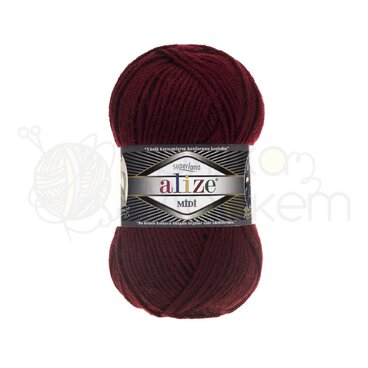 Пряжа Alize,Суперлана Миди,57