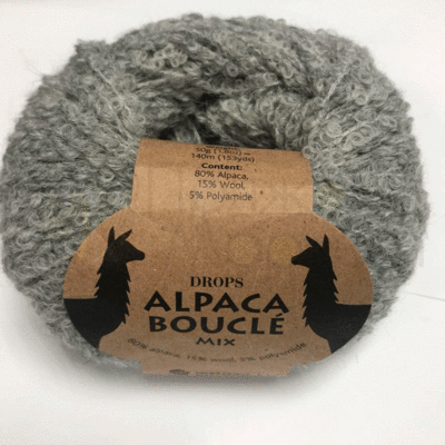 Alpaka Boucle mix